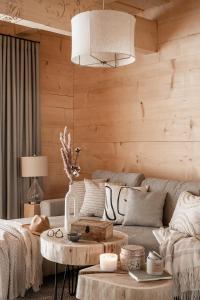 Posteľ alebo postele v izbe v ubytovaní Osada Roztoki - Luxury Chalets