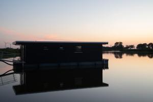 Blick auf einen Fluss in der Nähe der Ferienwohnung