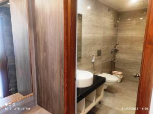 Et badeværelse på HOTEL K79