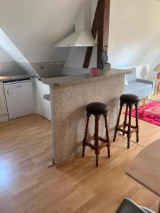 Kuchyň nebo kuchyňský kout v ubytování GITE CENTRE ALSACE + 6 fotografií