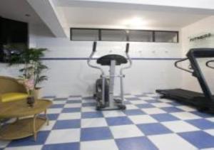 Γυμναστήριο ή/και όργανα γυμναστικής στο Hotel Minas Tower Leopoldina By Samba