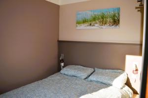Postel nebo postele na pokoji v ubytování Appt F2 de plain-pied avec terrasse - 2 étoiles