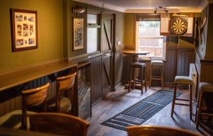 Uma área de estar em Cross Keys Inn Ettrickbridge