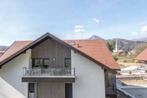 Výhľad na hory alebo výhľad na hory priamo z apartmánu