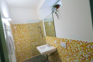 Ett badrum på Agriturismo Il Belvedere
