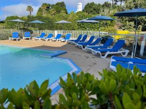 Bazén v ubytovaní Côté Ouest - Appt avec piscine partagée alebo v jeho blízkosti