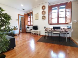 Ruang duduk di Apartamento "El Rincón de Sancha"