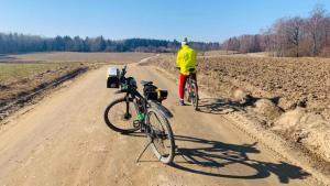 Jazda na bicykli v okolí ubytovania Anielski Zakątek