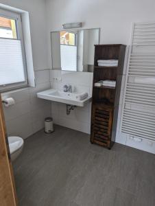 Kúpeľňa v ubytovaní Appartements Gotthardt
