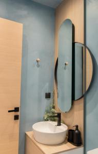 Et badeværelse på MadaM Apartments - elegant, cozy, comfortable, central