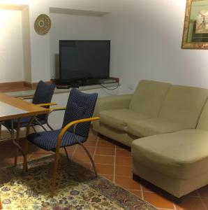 TV a/nebo společenská místnost v ubytování Apartments Villa Michela