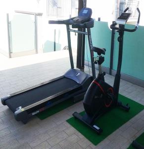 The fitness centre and/or fitness facilities at Hotel Prater