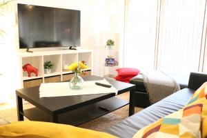 A television and/or entertainment centre at Finca Andi, Entspannung pur!