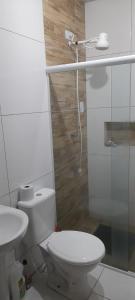 Ένα μπάνιο στο Casa para até 8 pessoas Garanhuns 4 quartos