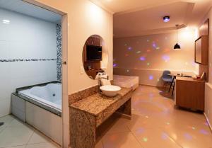 Koupelna v ubytování Motel Maresias - Radial Leste + 21 fotografií