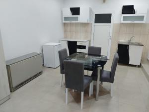 Kuchyň nebo kuchyňský kout v ubytování Apartman Aleksić u samom centru grada + 15 fotografií