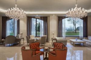 Posezení v ubytování Lazzoni Hotel