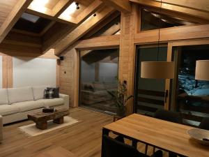 Posezení v ubytování Chalet Tannegg