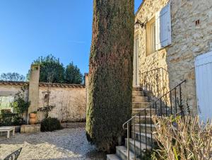 Ogród w obiekcie Chambre d'hôtes - B&B - Fleur de coton chez Manon en Luberon