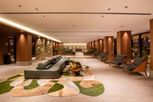 Amazon Aeroporto Hotel的休息区