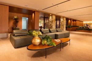 Amazon Aeroporto Hotel的休息区