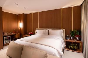 Amazon Aeroporto Hotel客房内的一张或多张床位