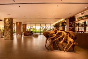 Amazon Aeroporto Hotel的休息区