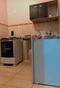 Küche/Küchenzeile in der Unterkunft Cantinho da Cida