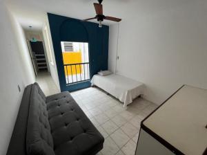 Postel nebo postele na pokoji v ubytování Pousada Linda In Ipanema