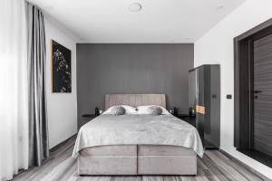 Postel nebo postele na pokoji v ubytování Luxury room Ekstaza