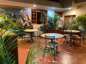 Restaurace v ubytování Posada Todos Santos