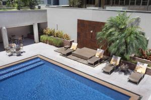 A piscina localizada em Windsor Plaza Brasilia ou nos arredores