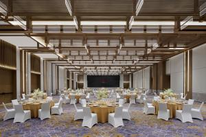 常州金坛万豪酒店餐厅或其他用餐的地方