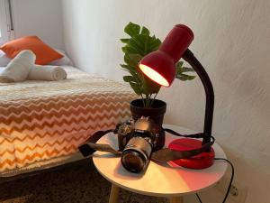 Postel nebo postele na pokoji v ubytování Casa Rural Manantial de las Jaras