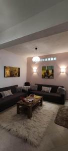 Гостиная зона в Villa Maria Aβδέλλα