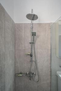 A bathroom at Vasilakis Apartment