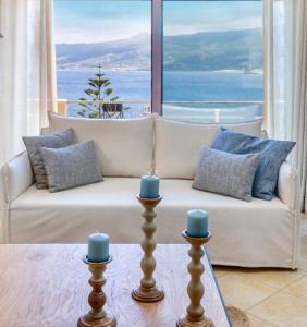 Posezení v ubytování Artemis ΙnCreteble Cretan Resindences Collection