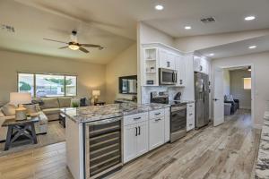 A kitchen or kitchenette at Sun City West Vacation Home with Putting Green!