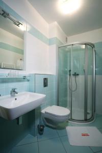 Ванная комната в Penzion Morava