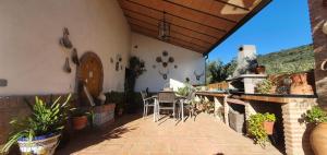 Balkón nebo terasa v ubytování Huerta Carrión, Finca en El Pedroso