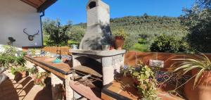 Zahrada ubytování Huerta Carrión, Finca en El Pedroso