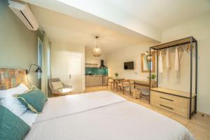 Postel nebo postele na pokoji v ubytování Seashell Luxury Residence - Studio 2