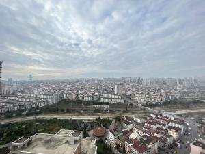 a view of a city with buildings and cars at King Suite BH37 in Istanbul