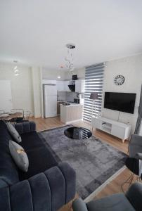 Kuchyň nebo kuchyňský kout v ubytování King Suite TH28