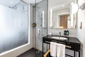 Koupelna v ubytování Ink Hotel