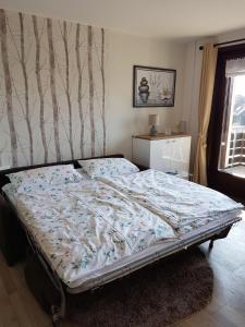 Postel nebo postele na pokoji v ubytování Dat-Harzchen-mit-Garage-und-WLAN