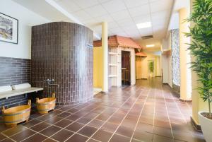 Koupelna v ubytování Hotel Der Achtermann
