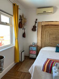 Posteľ alebo postele v izbe v ubytovaní Tenerife Sur Habitación de Lujo