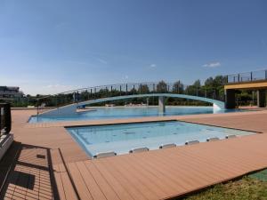 The swimming pool at or close to Wonderful apartment with attic in a quiet area