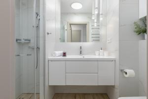 Koupelna v ubytování Lighthouse Luxury Penthouse - Jantar Apartamenty
